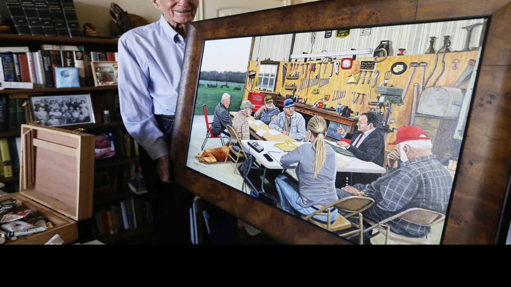 Gholson Council S Shed Meeting Inspires Oil Painting Access Waco