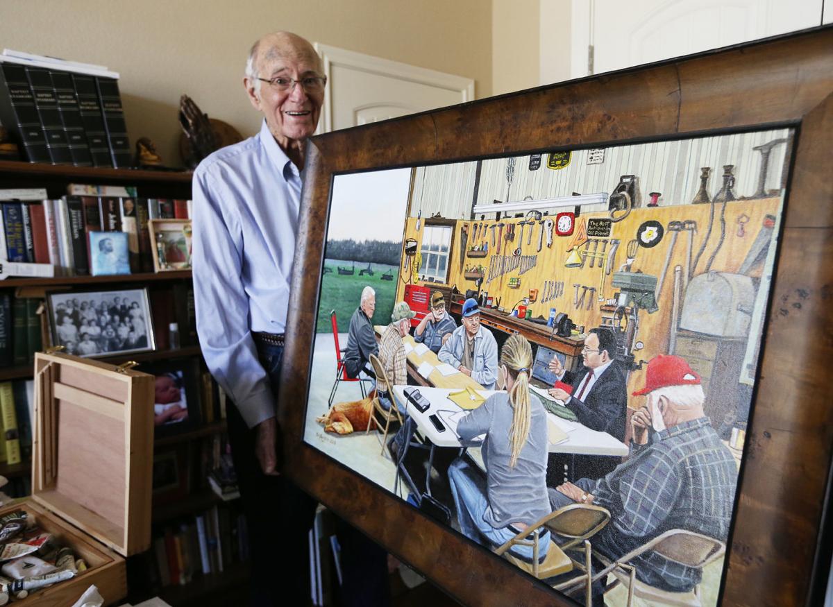 Gholson Council S Shed Meeting Inspires Oil Painting Access Waco