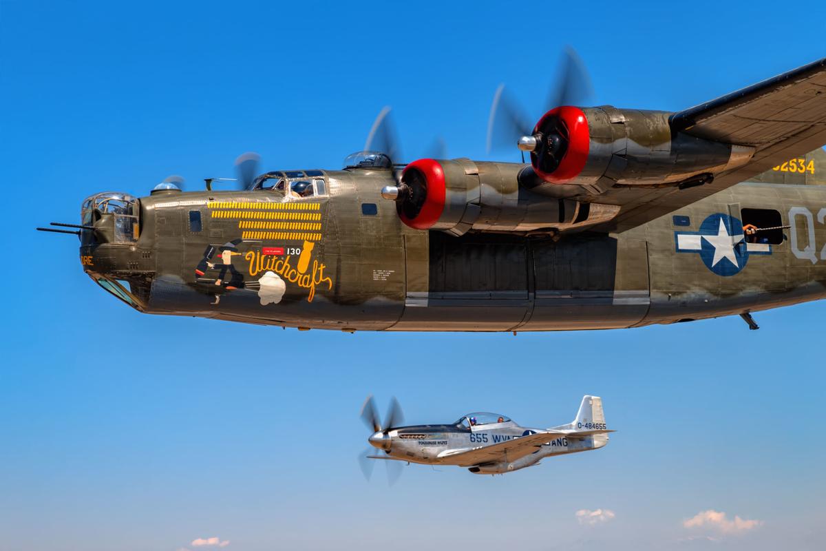 Air show brings WWII planes to fans