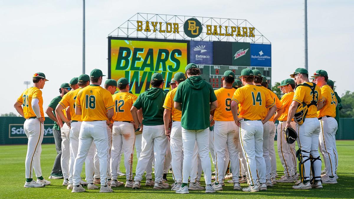 Baylor baseball closes out season with sweep of Bakersfield