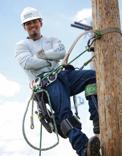 TSTC student powering up a new career path