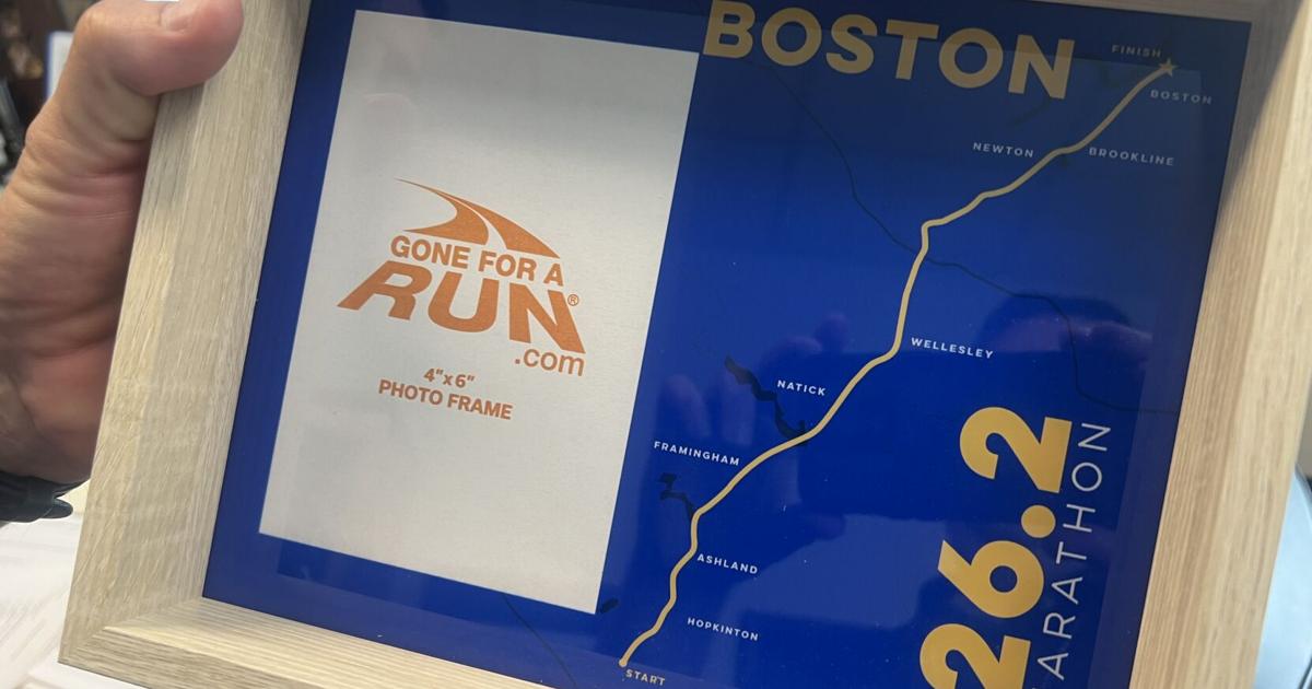 Boston Marathon frame