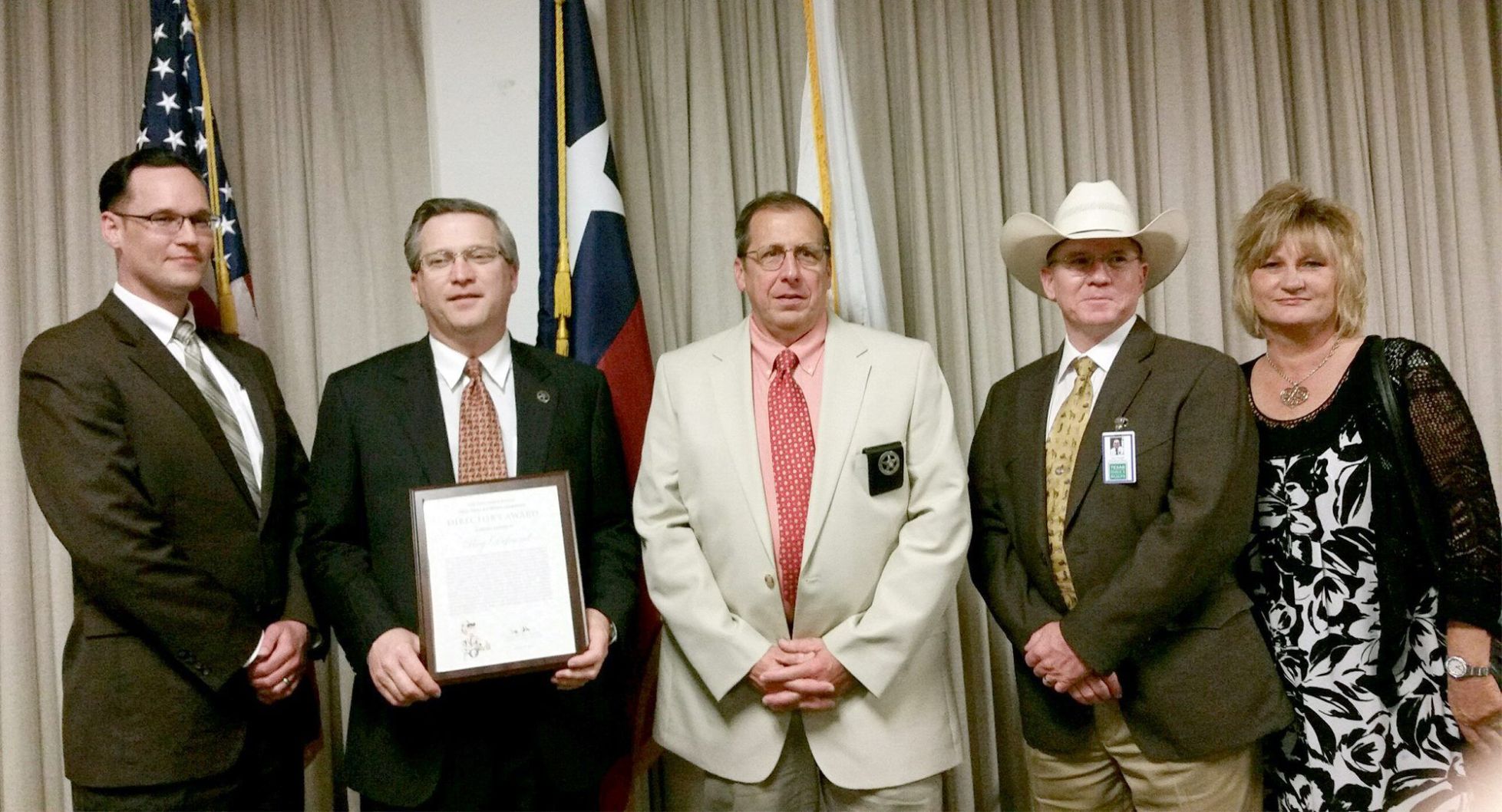 Texas Parks Wildlife honors Limestone DA office