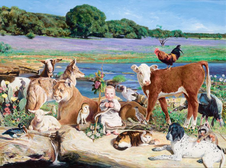 Private art goes public Showcasing Kermit Oliver, Texas women at Baylor