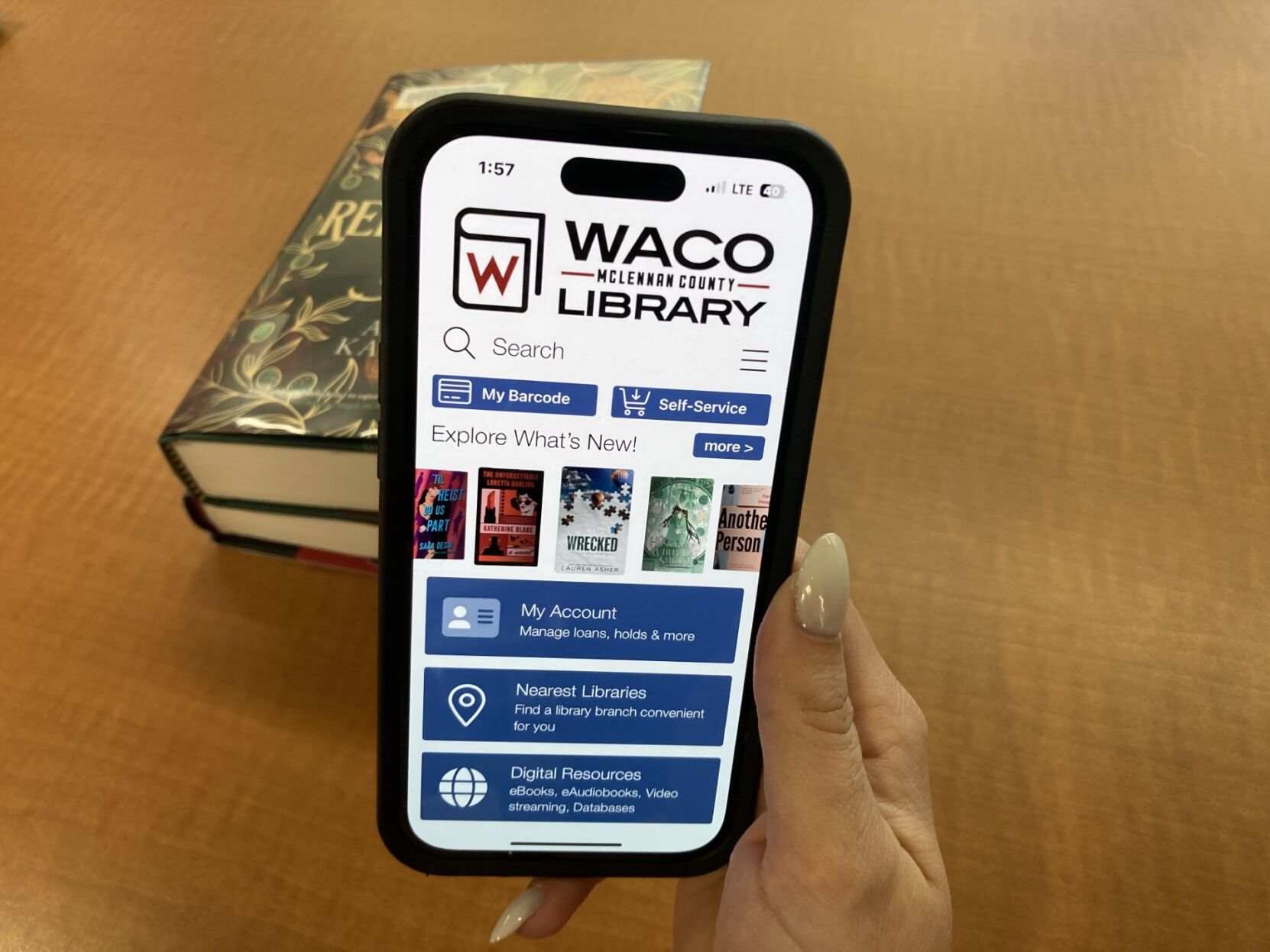 New app puts easier access Waco library in patrons' hands
