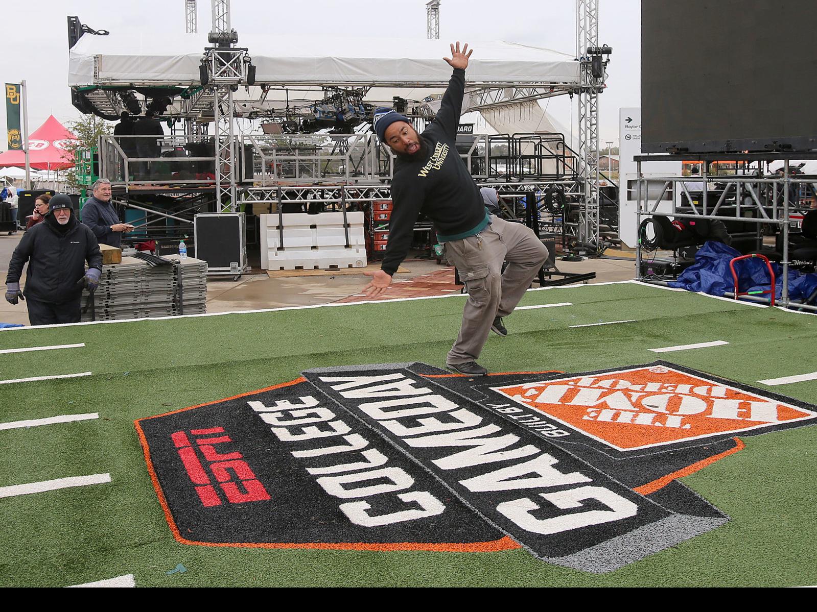 College Gameday At Baylor Ou Game Generating Excitement Higher