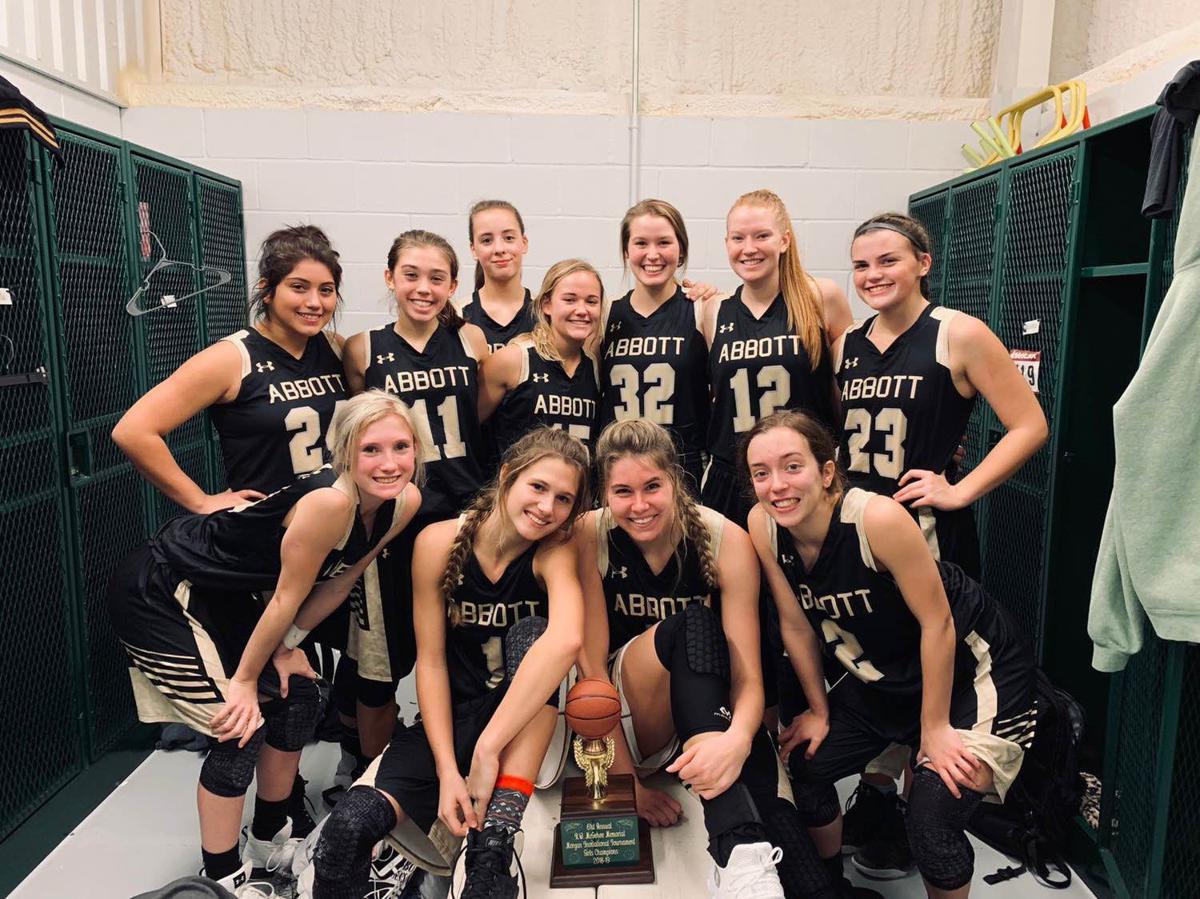 High School Notebook Abbott Lady Panthers Scratching Out Piece Of