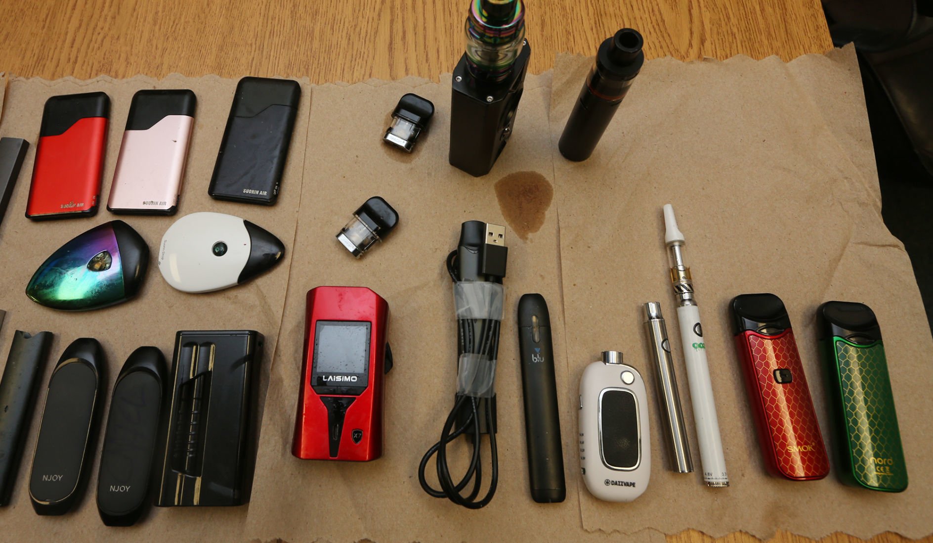 Area school districts installing vape sensors to combat rise in