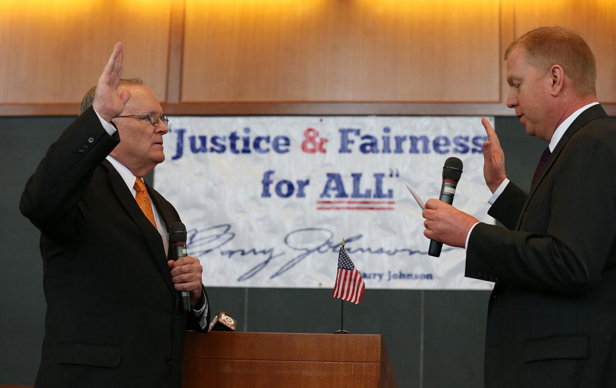 Johnson sworn in as new McLennan County DA | Crime | wacotrib.com