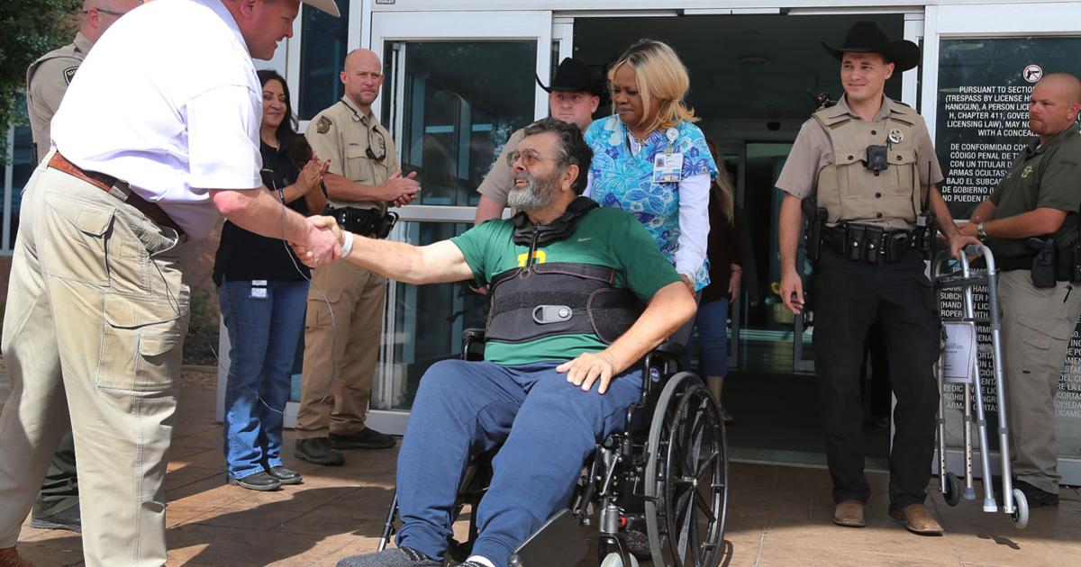 Dl Wilson Police Riesel Riesel police chief injured in wreck gets police escort home from hospital