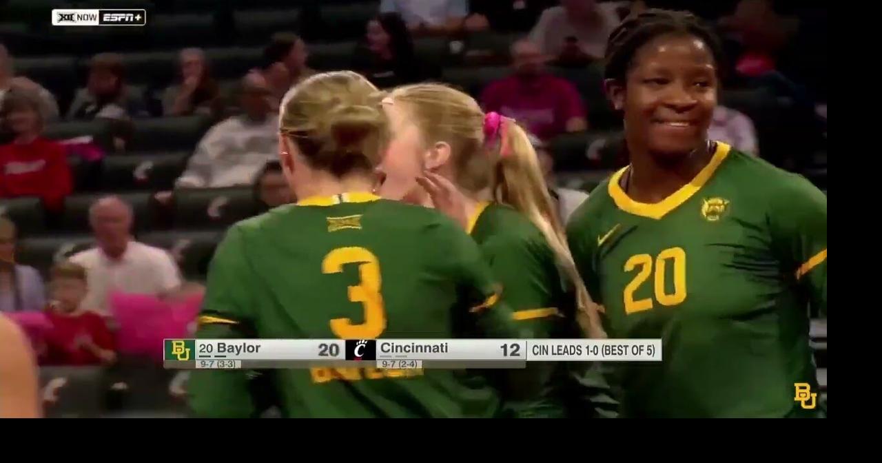 Baylor Volleyball Highlights vs Cincinnati October 13, 2023