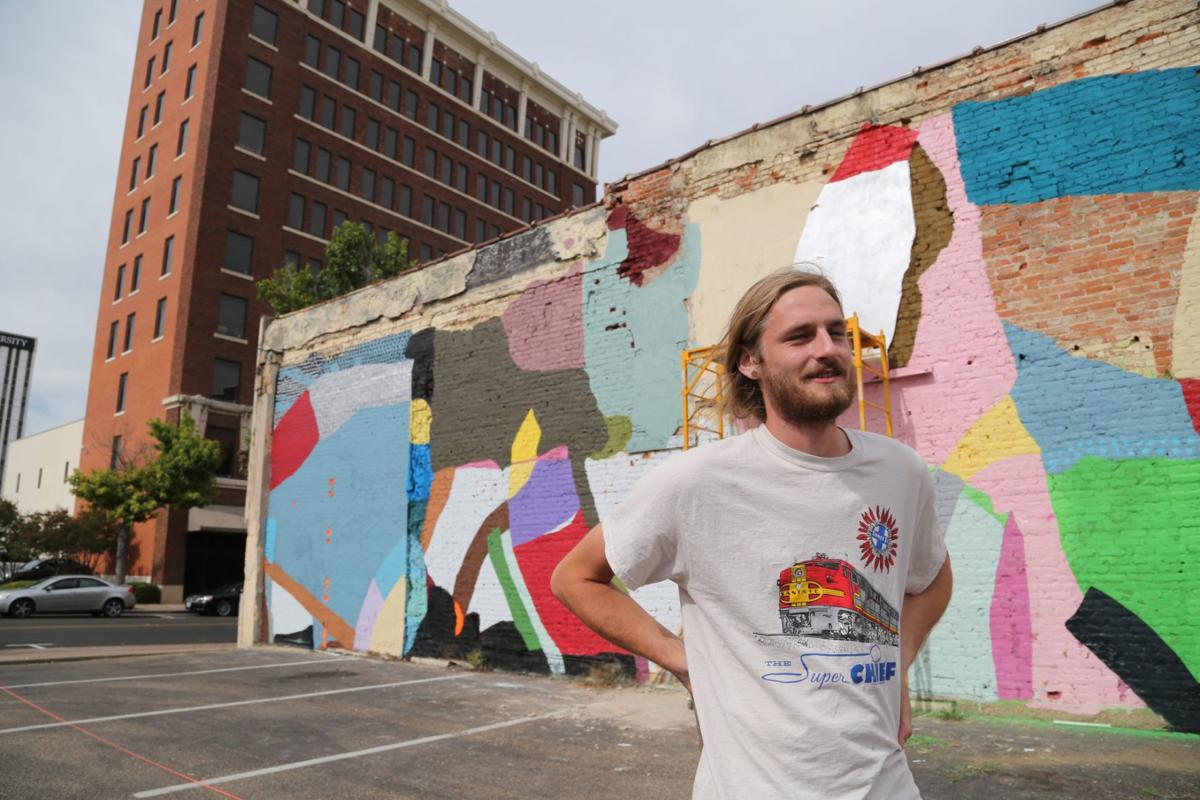 Former Graffiti Artist Keeps It Legal For Austin Avenue Mural Access Waco Wacotrib Com