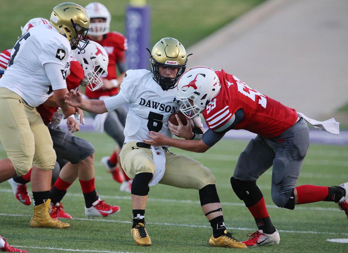 Axtell starts season with a bang of longrange bombs, downs Dawson, 50