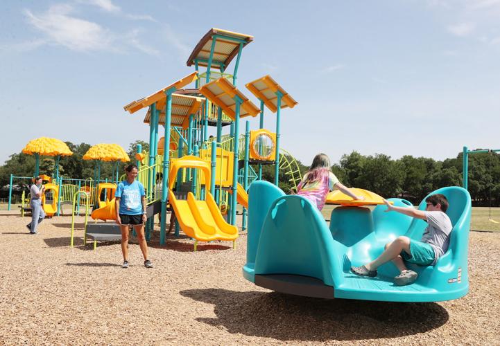 Woodway opens 300,000 playground at Whitehall Park