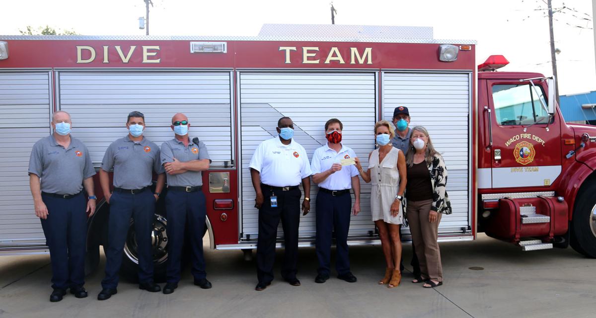 Waco Fire Department dive team gets funds Local News