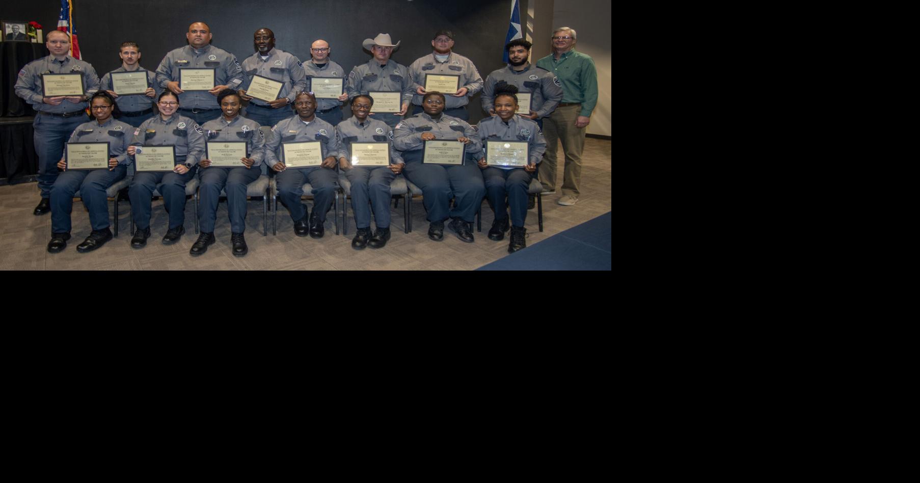 Robert Bauer Jr. receives TDCJ Actions of Valor Award