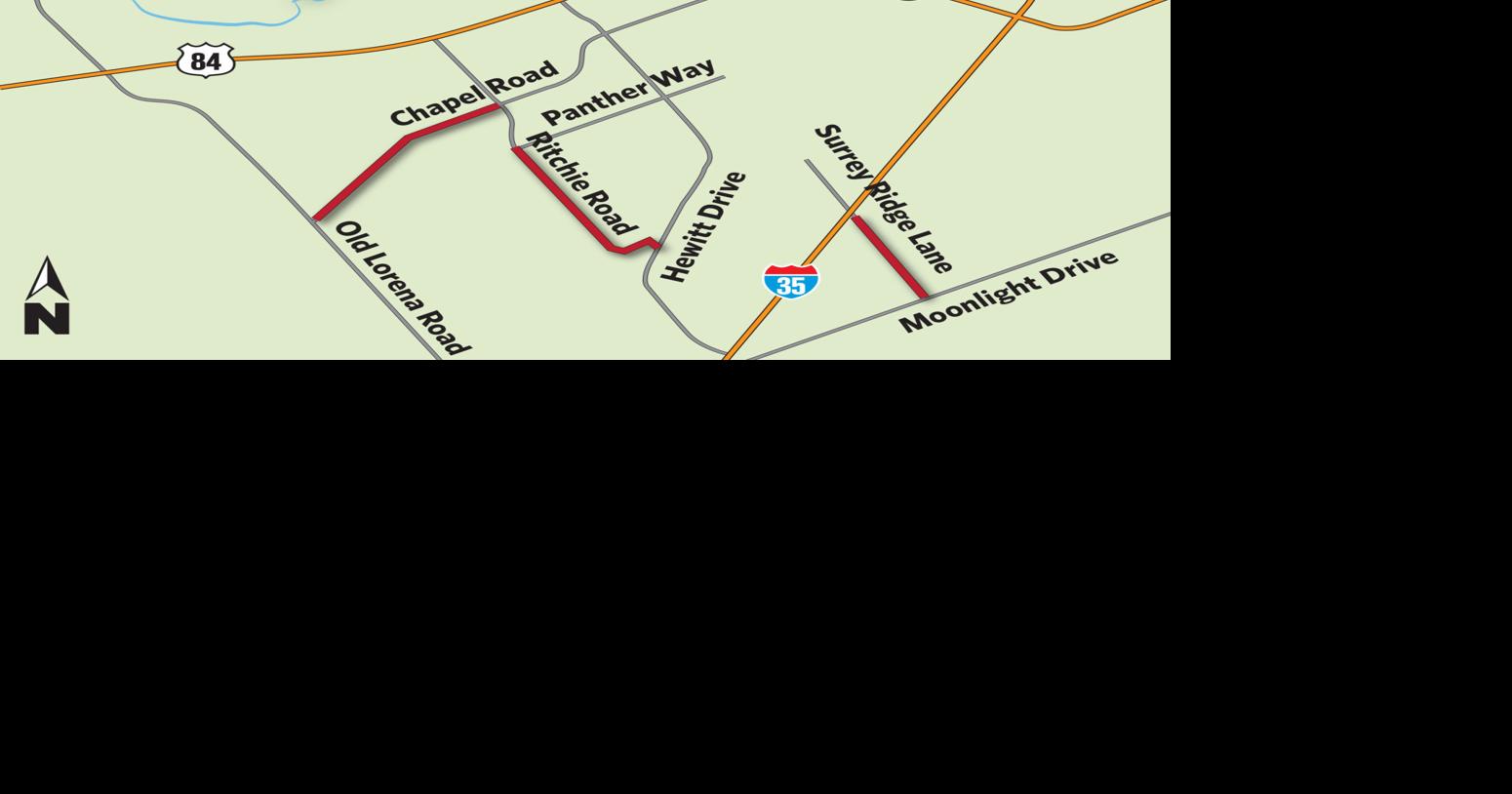 Work starts for first of four major county road projects