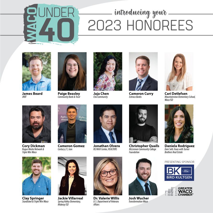 Waco Under 40 honorees announced