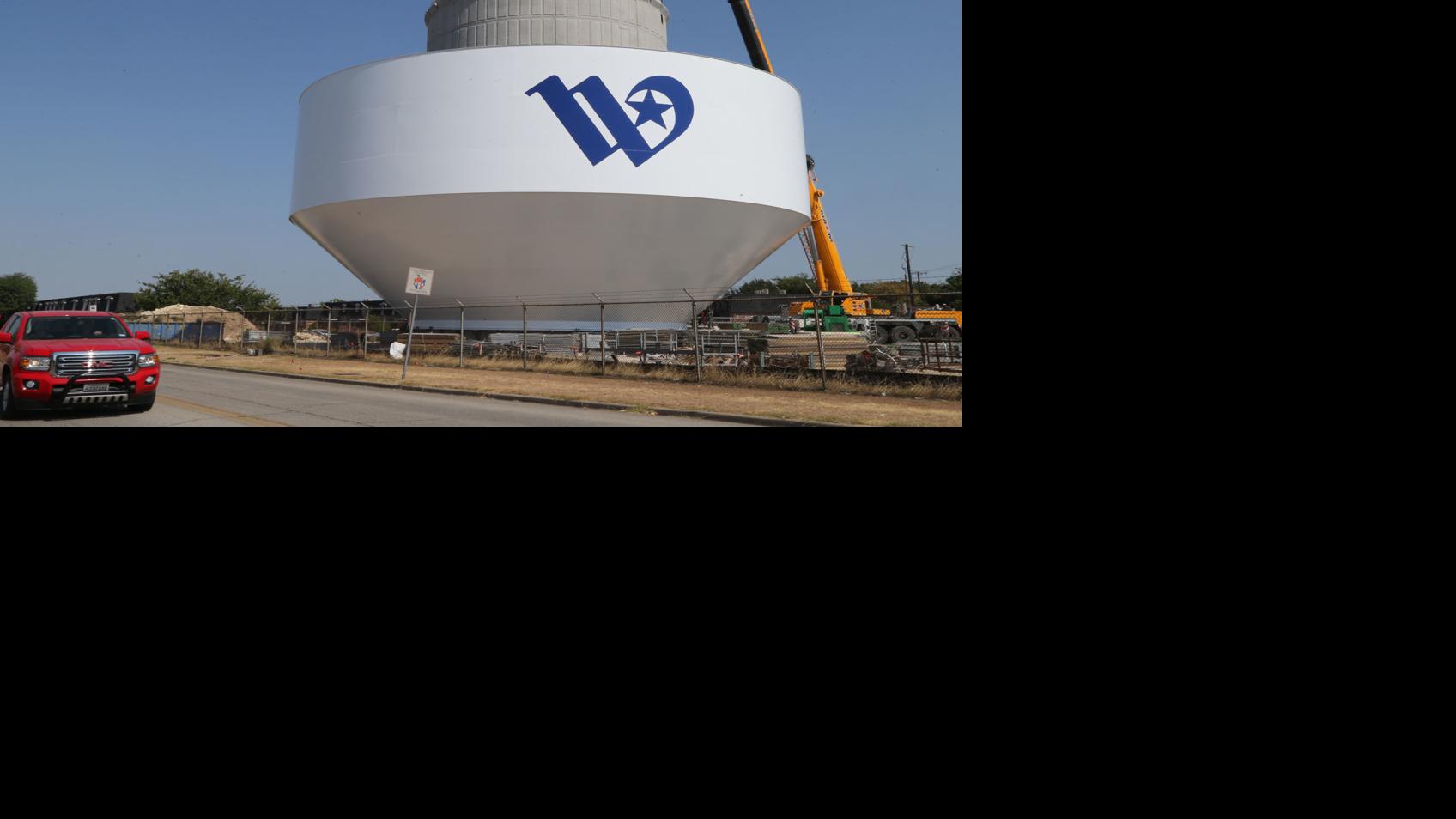 New Waco water tower rising Government