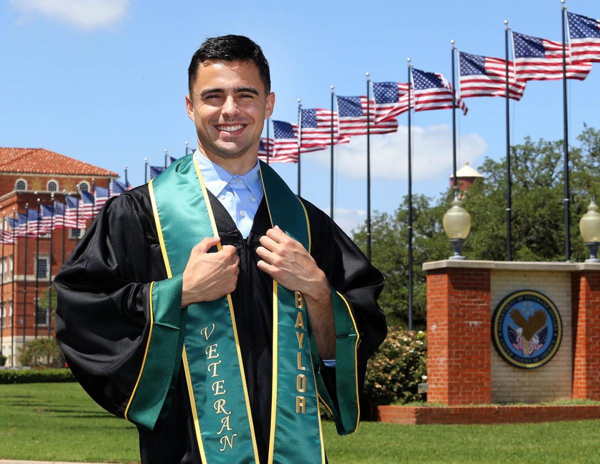 Veteran, new Baylor grad heading to medical school after successful VA