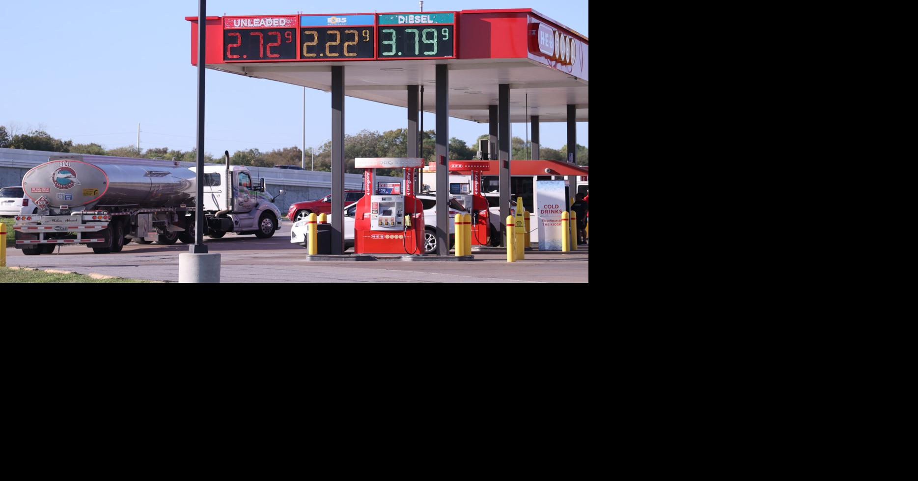 Gas prices dip in Waco ahead of holiday driving season