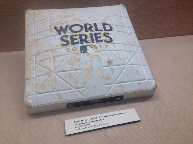 No faking it: Astros' real-life World Series items unveiled at Hall of Fame