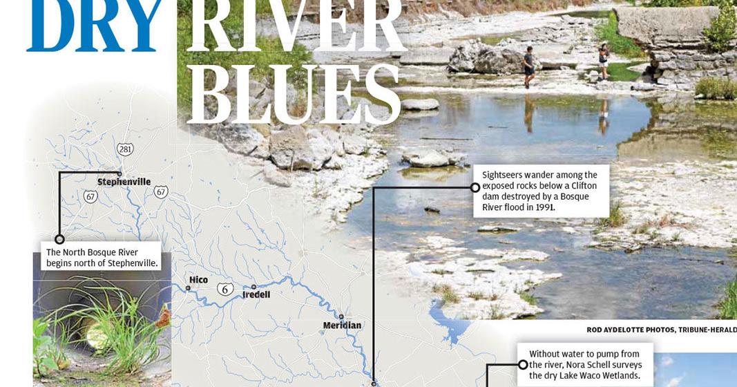 Journey on dry North Bosque hints at growing extremes, Waco's water future