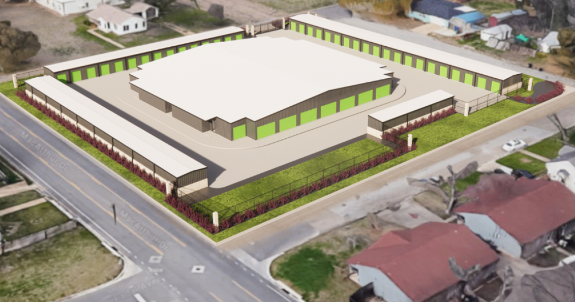 Self-storage units in MacArthur Drive neighborhood gets preliminary approval