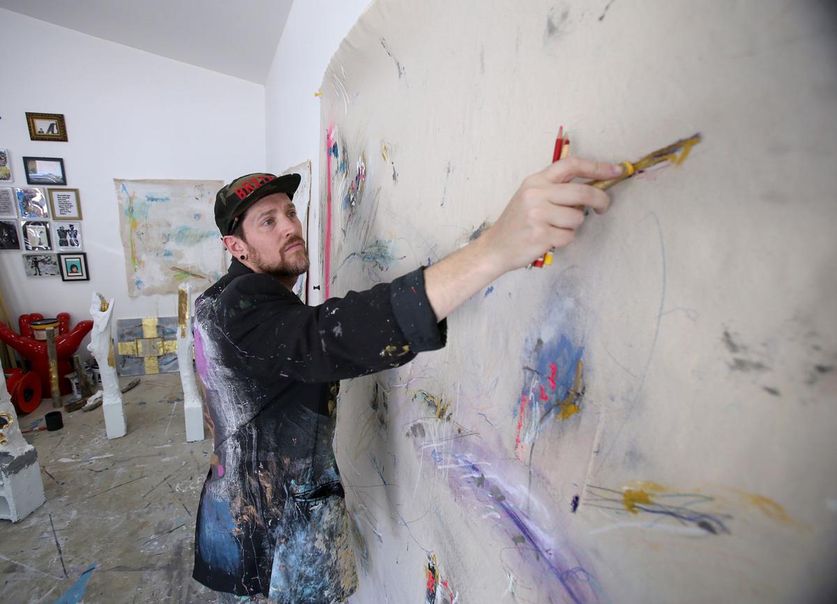 Artist Ty Nathan Clark Explores Memories In Solo Show Access