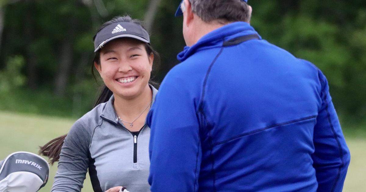 Morgan Shimer Midway's Shim enters state golf tournament on a mission