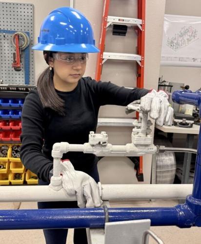 TSTC student is known for going the extra mile in Process Operations