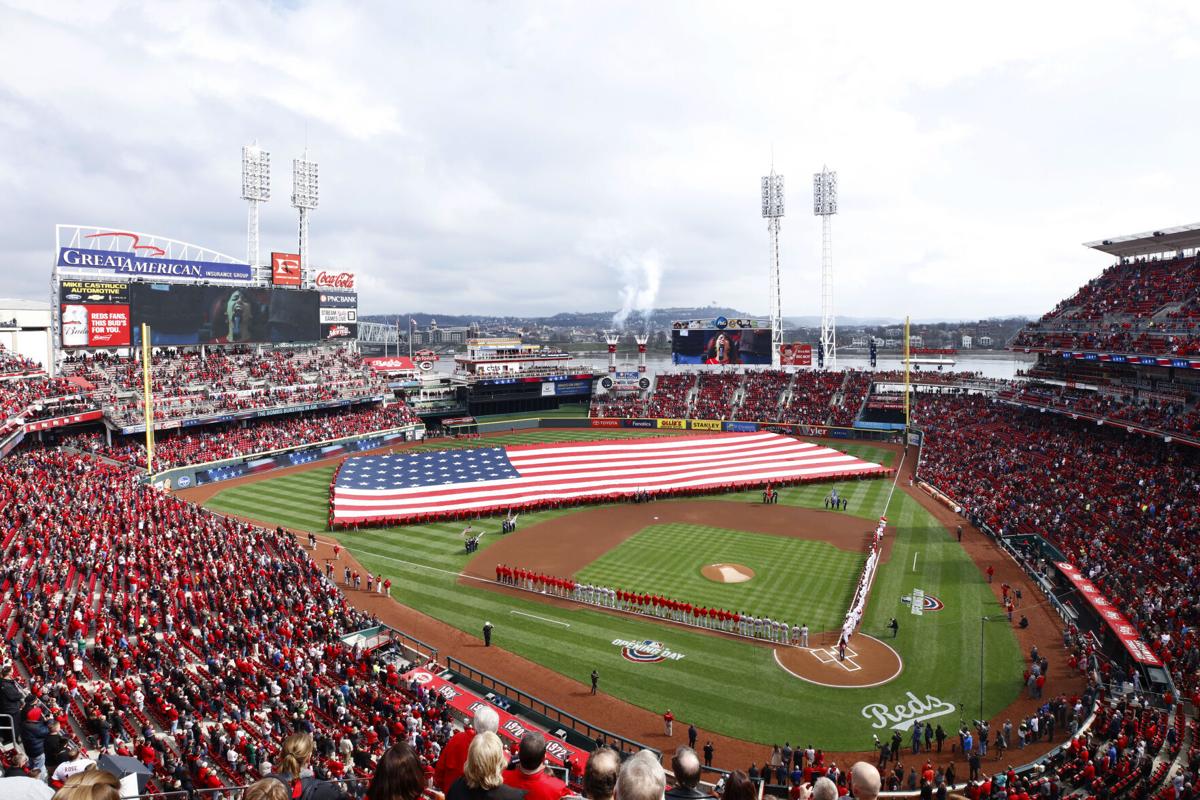 Racing Sausages nearly run down Cincinnati Reds infielder