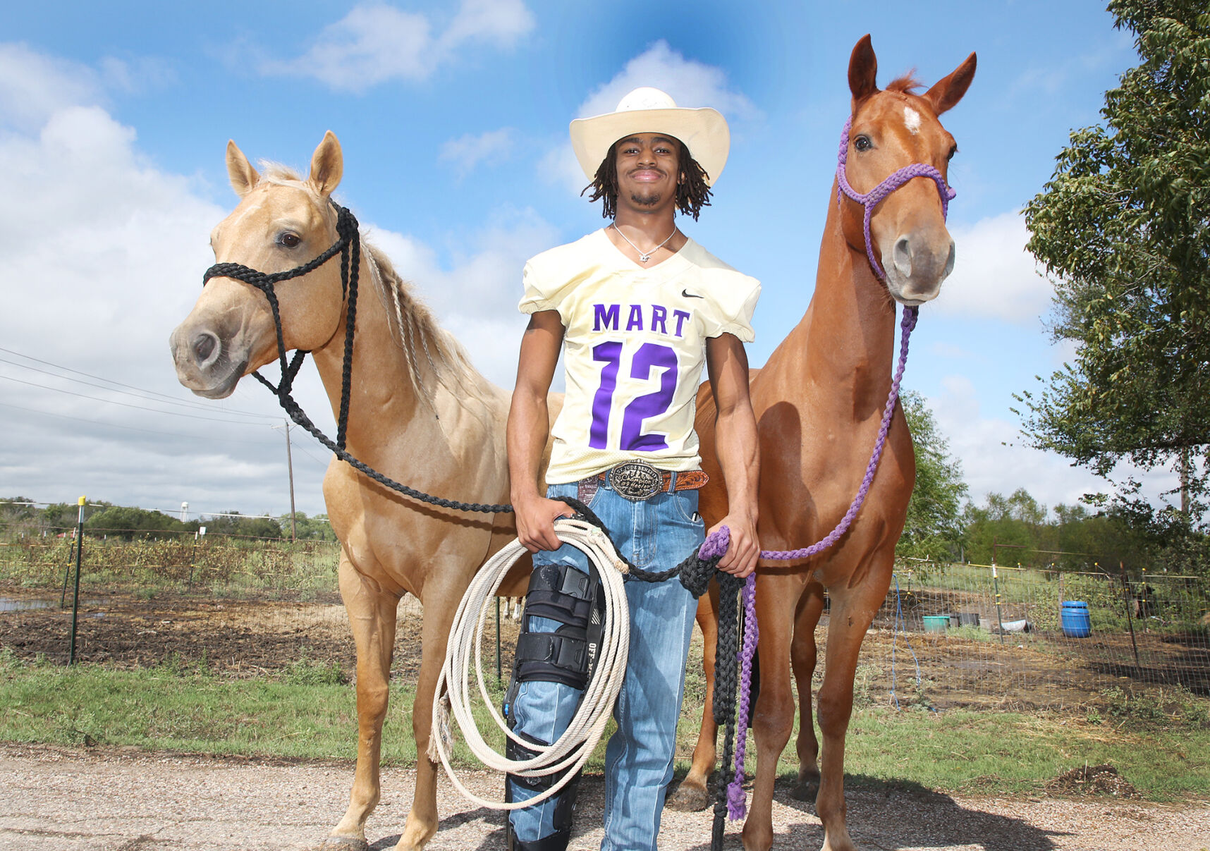 Mart's Kei'Shawn Clater ready for another rodeo