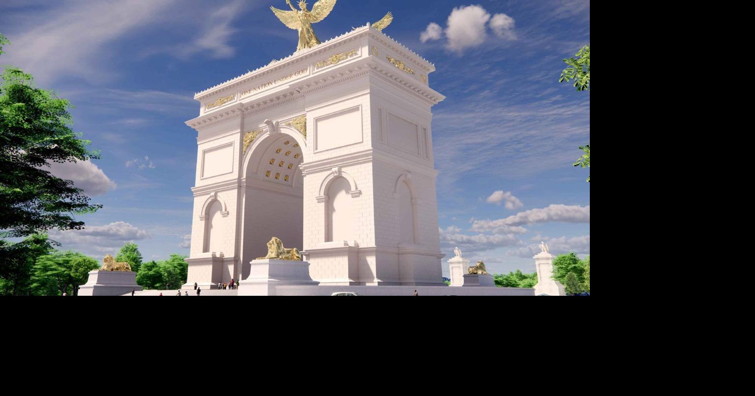 Bill Whitaker: ‘Arc de Trump' may tell who's really in charge