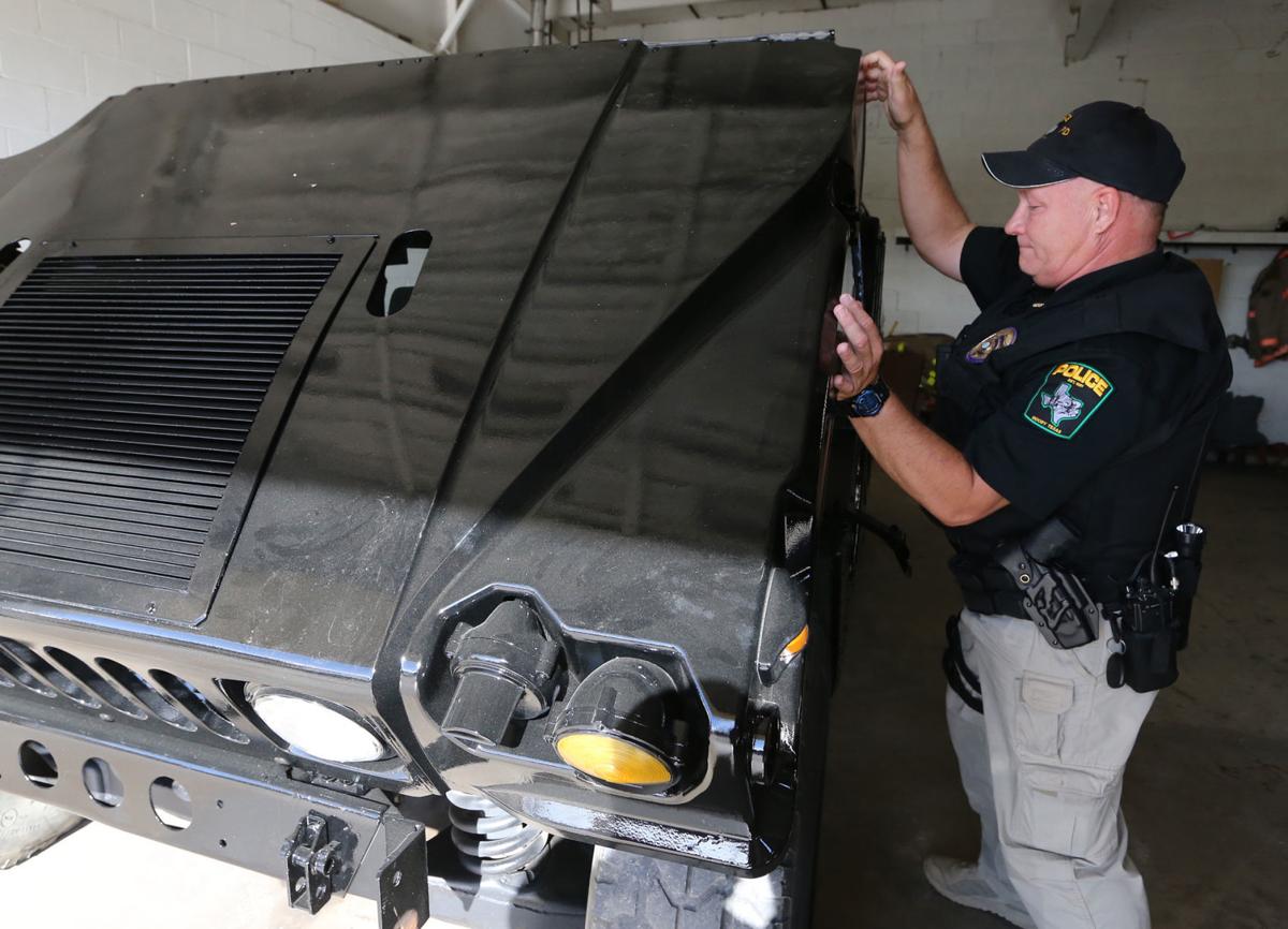 Moody getting Humvee ready for police work Crime