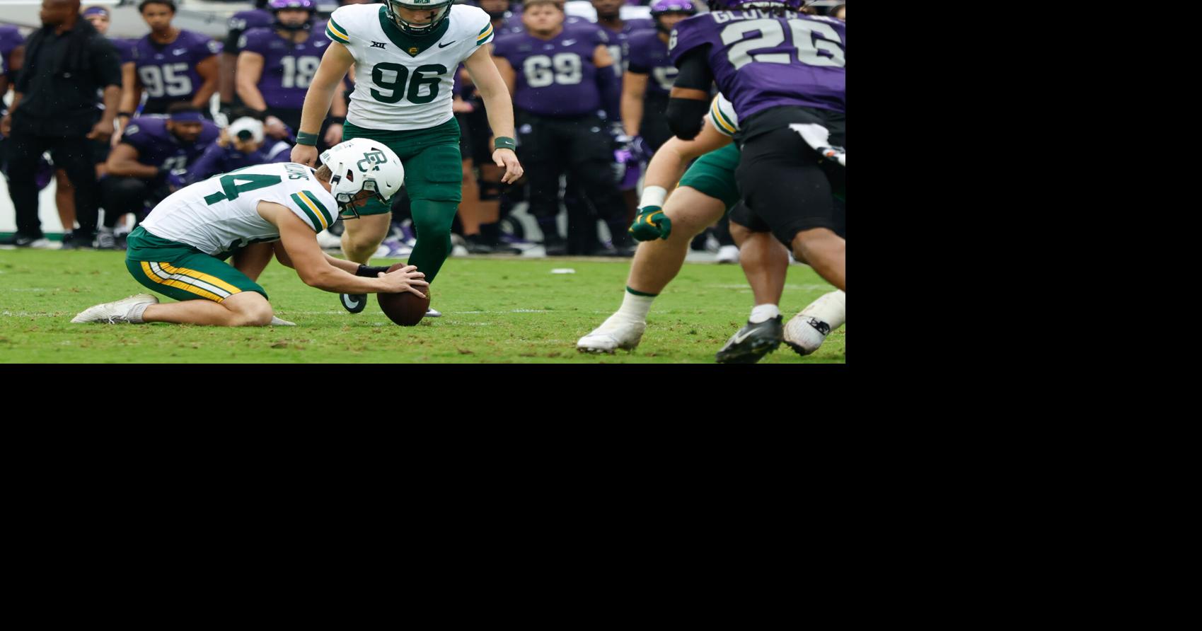 Starting Baylor Kicker Connor Hawkins Entering Transfer Portal