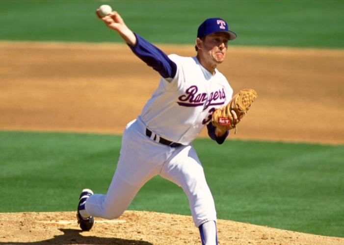 1991: Nolan Ryan tosses his seventh no-hitter (copy)