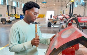 TSTC student accelerates career track at area dealership
