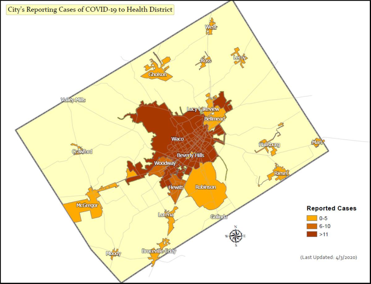 Mclennan County Reports 1 More Covid 19 Case More Recoveries - blox piece level map