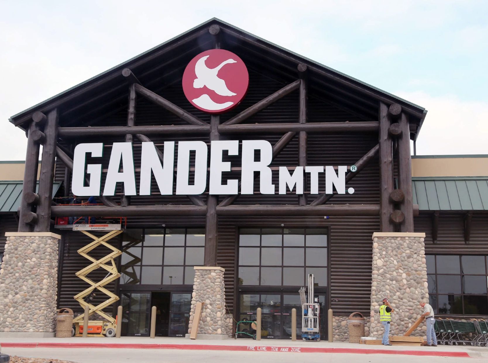 gander mountain north face