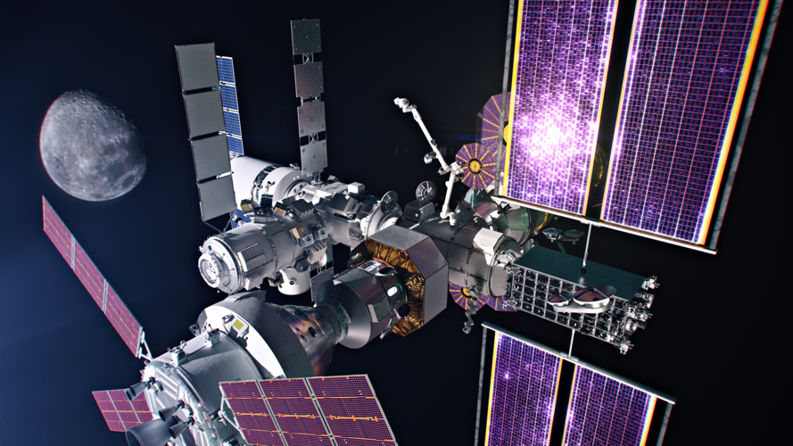 ‘Now boarding’ … 240,000 miles from Earth, at the moon’s first airport