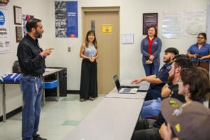 TSTC students get a look under the hood of collision-repair careers