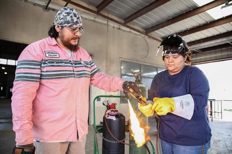 Breakthrough in the booth: 23 women tackle welding at TSTC