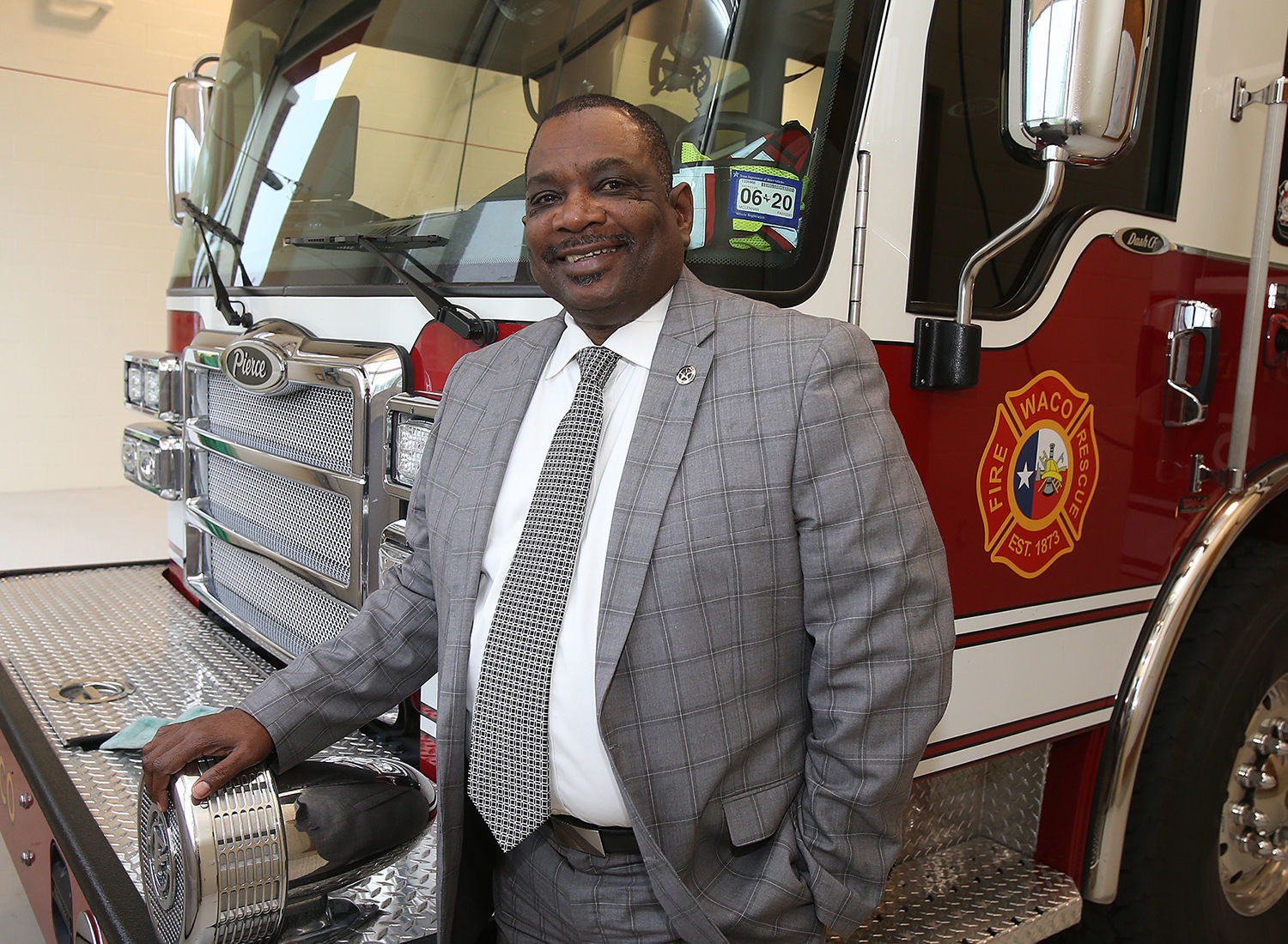 New Waco fire chief starts with introductions big goals in