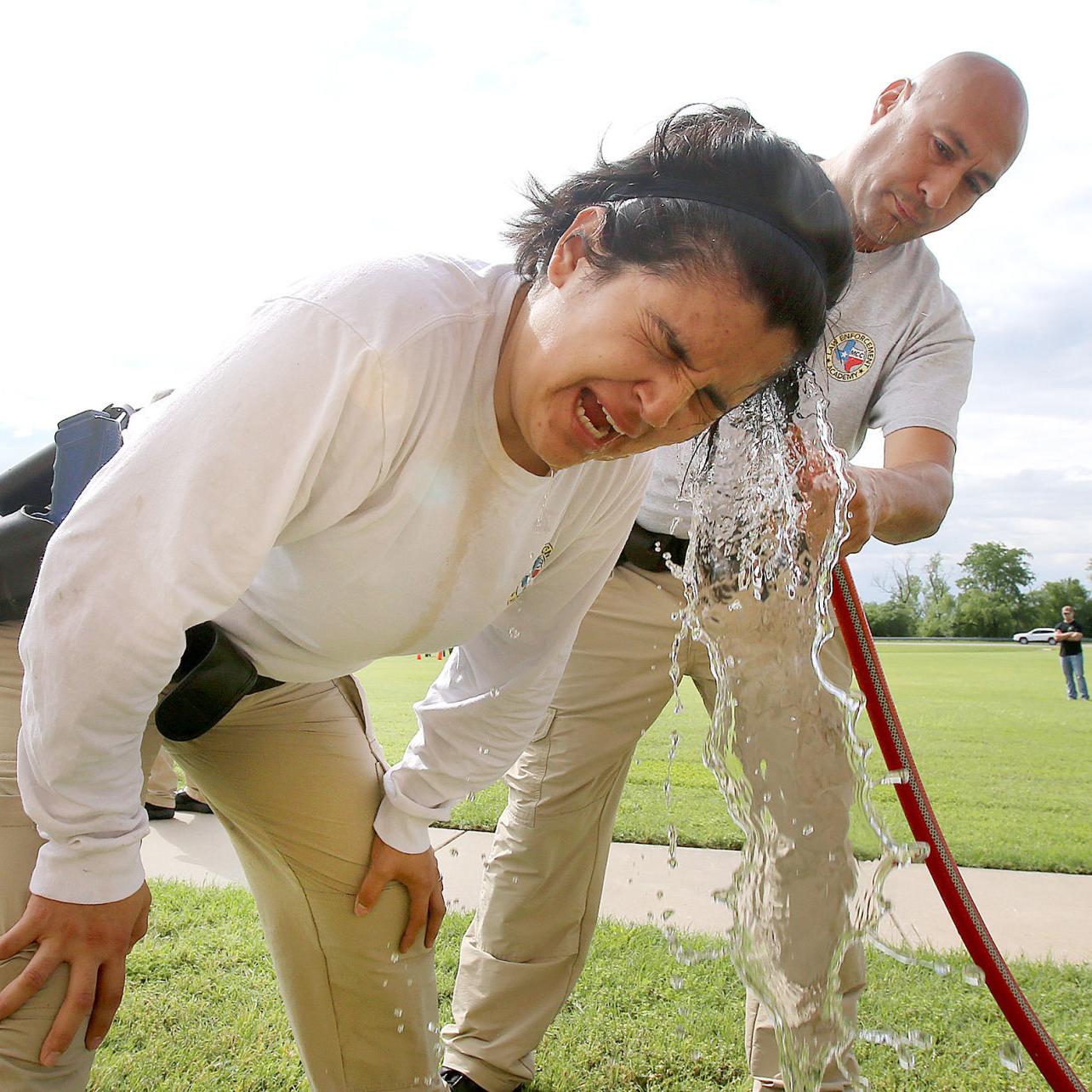 Recruits Undergo Pepper Spray Training In Police Academy Education Wacotrib Com Recruits Undergo Pepper Spray Training In Police Academy Education Wacotrib Com