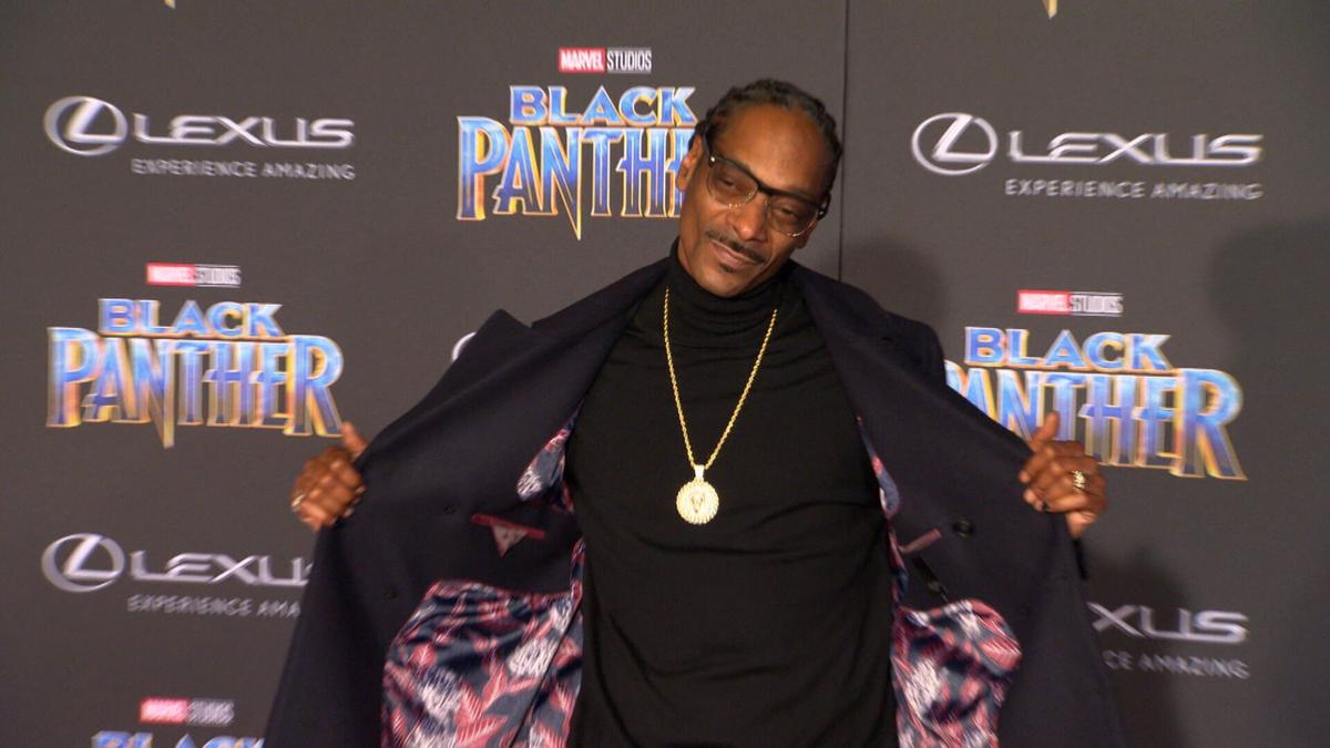 Snoop Dogg reveals biopic in the works with Black Panther co