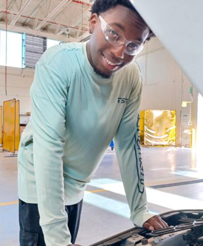 TSTC student accelerates career track at area dealership