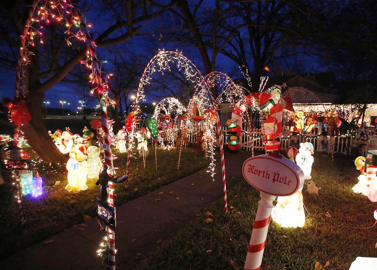 Elaborate Christmas display has brightened Waco neighborhood for