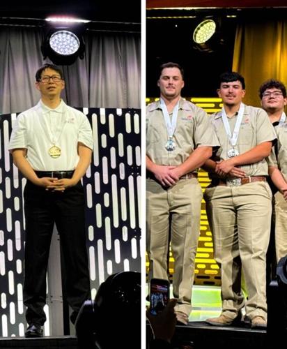 Students at TSTC in Waco receive medals in two events at recent SkillsUSA national conference