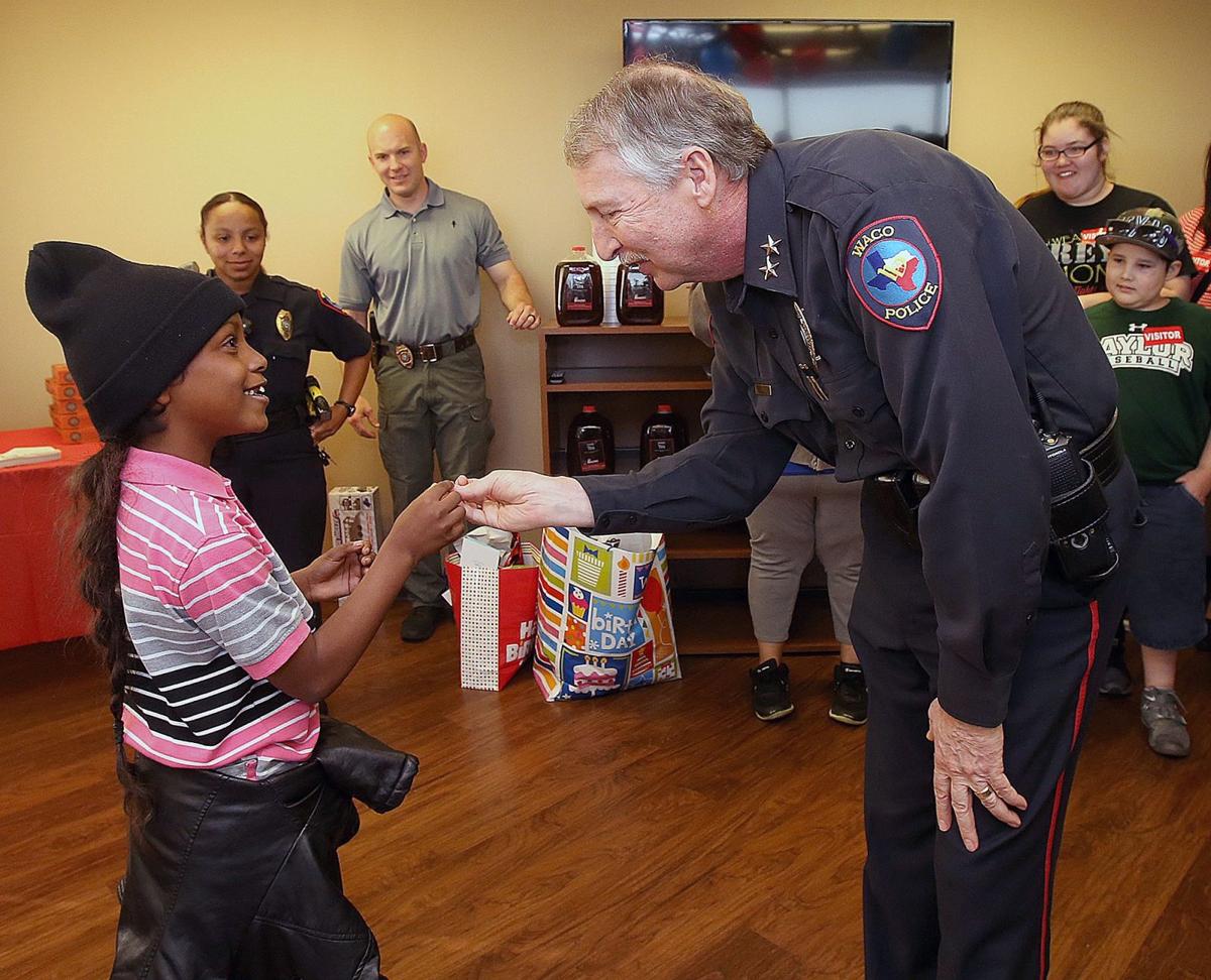 Waco police surprise boy, 10, with birthday party News